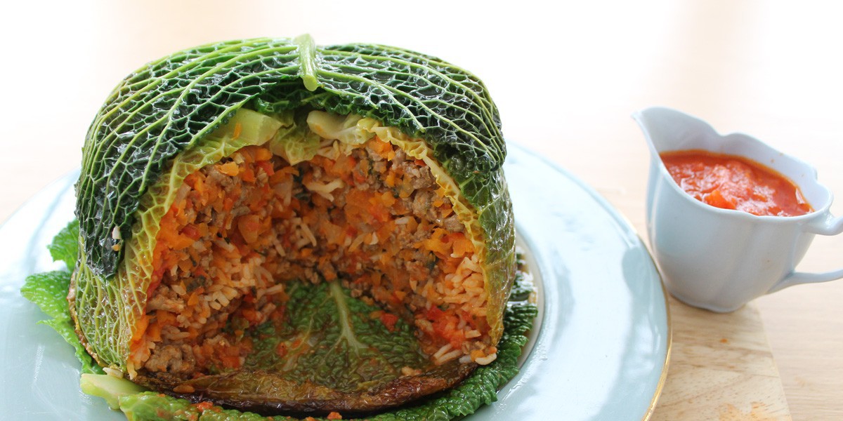 Stuffed Cabbage Cake John Saul