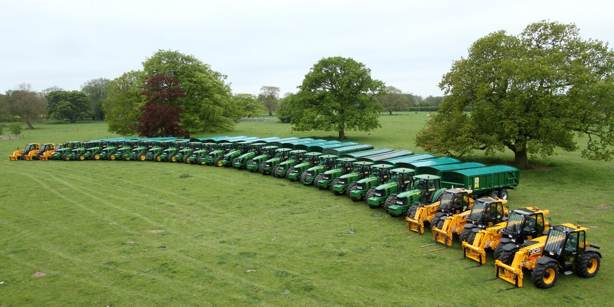 AJ Saul - Tractors for hire