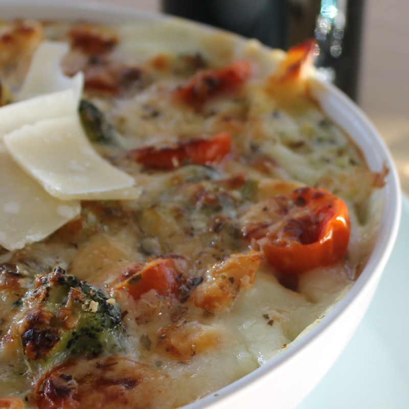 Broccoli & Chicken Pasta Bake